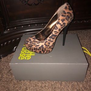 Leopard High Heels
